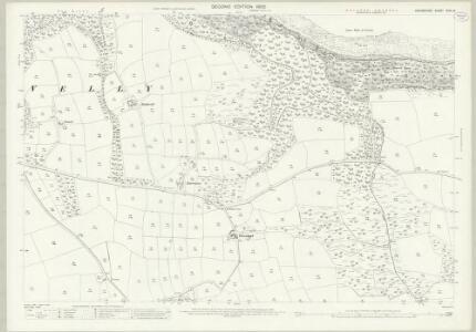 Devon XVIII.13 (includes: Clovelly; Woolfardisworthy) - 25 Inch Map