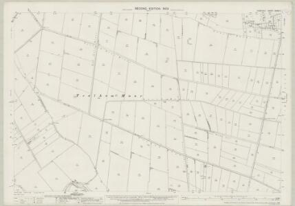 Somerset XXXIX.7 (includes: Mark; Wedmore) - 25 Inch Map