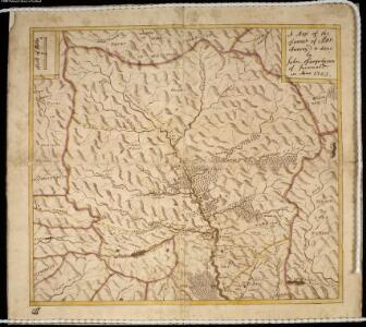 A Map of the forrest of Mar survey'd &c. / Done by John Farquharson of Invercald, in Anno 1703.