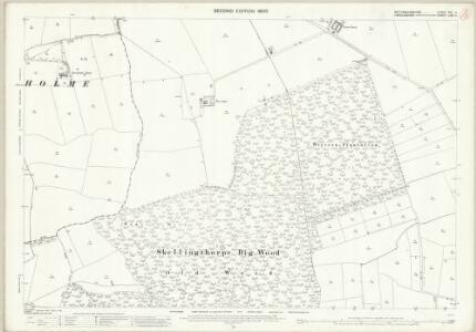 Nottinghamshire XXI.4 (includes: Broadholme; Doddington And Whisby; Skellingthorpe) - 25 Inch Map