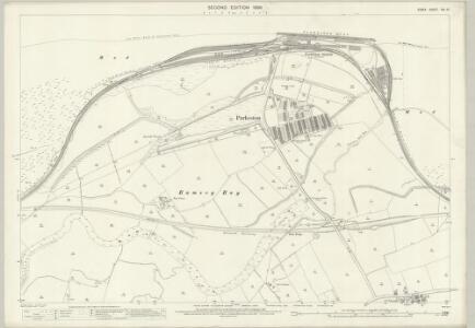Essex (1st Ed/Rev 1862-96) XXI.10 (includes: Harwich; Ramsey) - 25 Inch Map