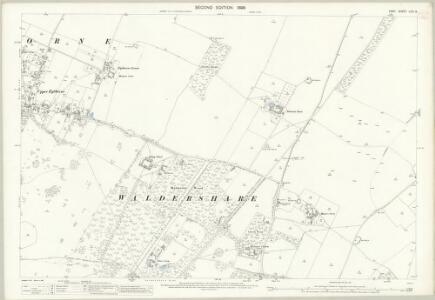 Kent LVIII.9 (includes: Eythorne; Sutton; Tilmanstone) - 25 Inch Map
