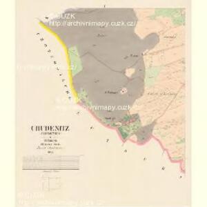 Chudenitz (Chudenice) - c2669-1-005 - Kaiserpflichtexemplar der Landkarten des stabilen Katasters