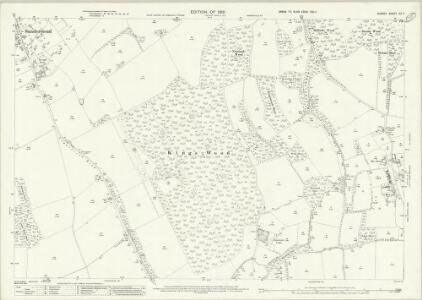 Surrey XX.7 (includes: Farleigh; Sanderstead; Warlingham) - 25 Inch Map