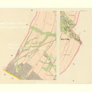 Hennersdorf (Dolnj Branna) - c1259-1-002 - Kaiserpflichtexemplar der Landkarten des stabilen Katasters