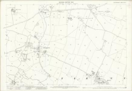 Staffordshire XXII.14 (includes: Tyrley) - 25 Inch Map