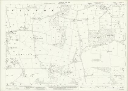 Sussex LI.3 (includes: Ashurst; Steyning; Wiston) - 25 Inch Map
