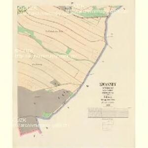 Kwasney (Kwasyny) - c3742-1-004 - Kaiserpflichtexemplar der Landkarten des stabilen Katasters
