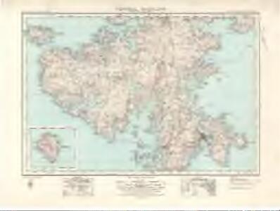 Central Mainland (Shetland Islands) (3) - OS One-Inch map
