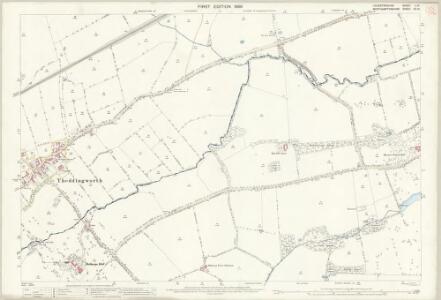 Leicestershire L.10 (includes: Lubenham; Marston Trussel; Theddingworth) - 25 Inch Map