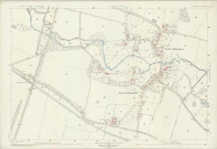 Cambridgeshire LV.9 (includes: Great Abington; Hildersham; Little Abington; Pampisford) - 25 Inch Map