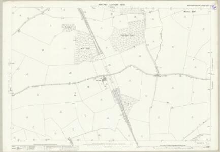 Northamptonshire XXIV.9 (includes: Arthingworth; Draughton; Harrington; Kelmarsh; Maidwell) - 25 Inch Map