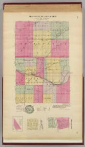 Hodgeman & Ford counties, Bellefont, Wilburn, Wright, Kansas.