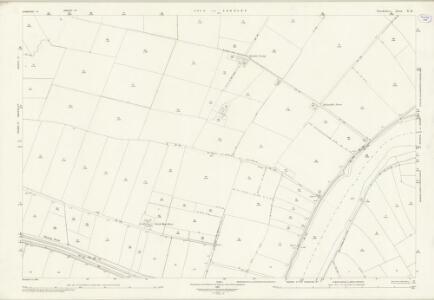 Lincolnshire X.13 (includes: Amcotts; Gunness; Keadby; Luddington) - 25 Inch Map