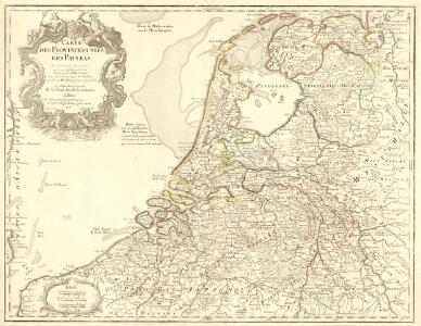 Carte Des Provinces Unies Des Pays-Bas