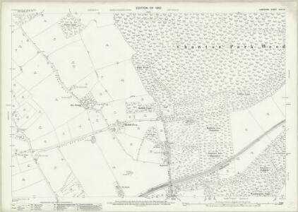 Hampshire and Isle of Wight XXXV.13 (includes: Chawton; Farringdon; Four Marks; Medstead) - 25 Inch Map