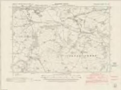 Cardiganshire XXV.NW - OS Six-Inch Map