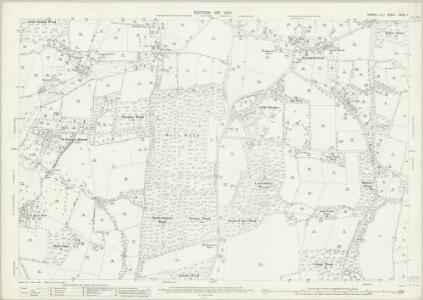 Sussex XXXIX.7 (includes: Ditchling; Westmeston; Wivelsfield) - 25 Inch Map
