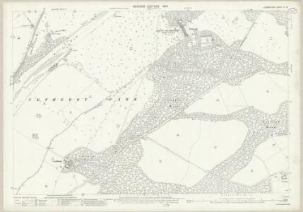 Cumberland VI.15 (includes: Arthuret) - 25 Inch Map
