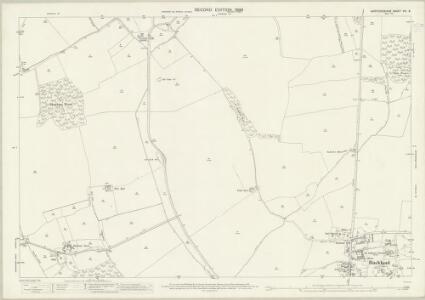Hertfordshire VIII.8 (includes: Buckland; Kelshall; Reed; Sandon; Therfield) - 25 Inch Map