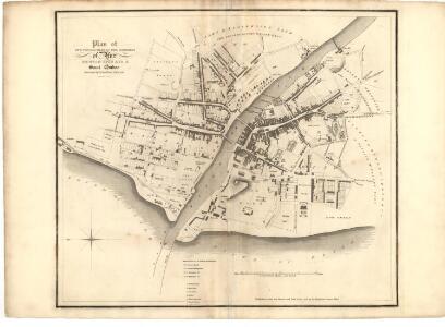 Plan of the Town and Parishes of Ayr, Newton upon Ayr & St. Quivox.