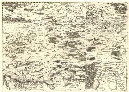 S. R. Imp. Circuli Franconici Geographica Delineatio Francken-Land mit Seinen Gräntzen