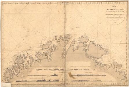Museumskart 147: Kart over Den Norske Kyst fra Tromsø til Grændsen mod Rusland