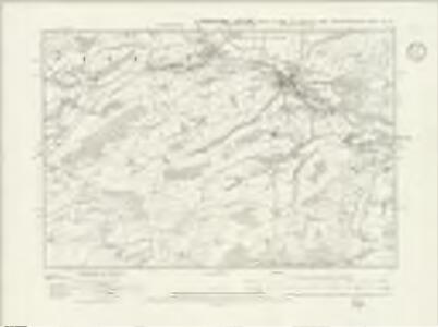 Montgomeryshire IX.SE - OS Six-Inch Map
