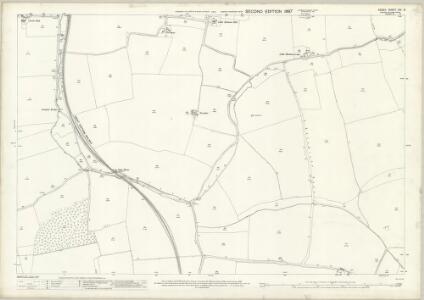 Essex (1st Ed/Rev 1862-96) XIV.9 (includes: Henham; Ugley) - 25 Inch Map