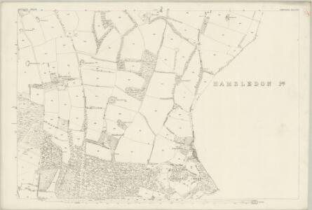 Hampshire and Isle of Wight LXVII.7 (includes: Denmead; Hambledon; Soberton) - 25 Inch Map