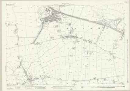 Durham XLII.1 (includes: Bishop Auckland; Etherley; Evenwood And Barony) - 25 Inch Map
