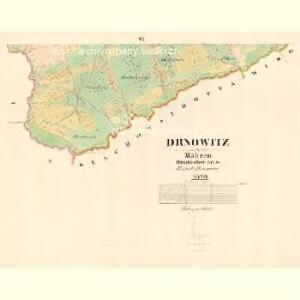 Drnowitz - m0580-1-006 - Kaiserpflichtexemplar der Landkarten des stabilen Katasters