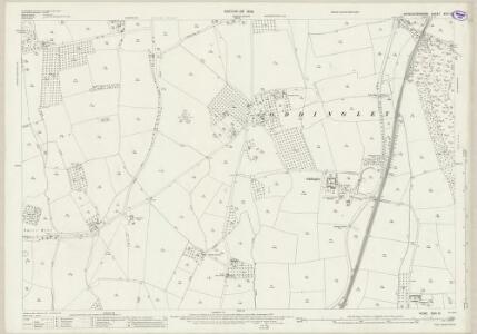 Worcestershire XXIX.10 (includes: Himbleton; Hindlip; Huddington; Martin Hussingtree; Oddingley; Salwarpe; Tibberton) - 25 Inch Map