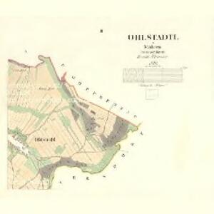 Ohlstadtl - m2122-1-002 - Kaiserpflichtexemplar der Landkarten des stabilen Katasters