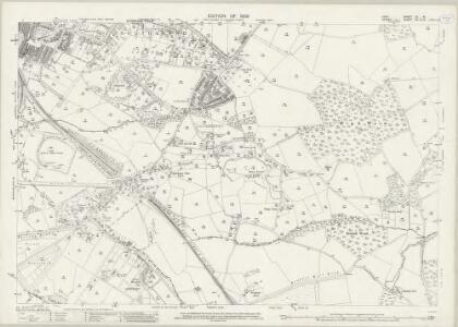 Kent LX.16 (includes: Frant; Tunbridge Wells) - 25 Inch Map