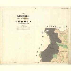 Neudorf - c3309-1-001 - Kaiserpflichtexemplar der Landkarten des stabilen Katasters