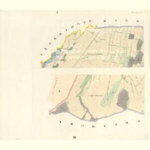 Petersdorf (Petrowice) - m2261-2-001 - Kaiserpflichtexemplar der Landkarten des stabilen Katasters