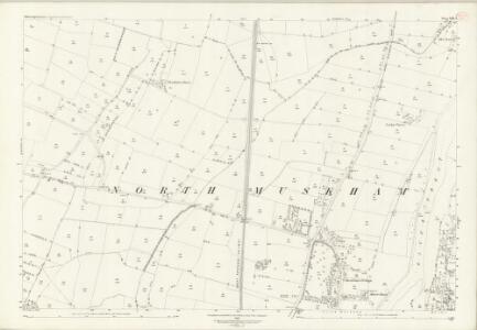 Nottinghamshire XXX.3 (includes: Bathley; Cromwell; Holme; North Muskham) - 25 Inch Map