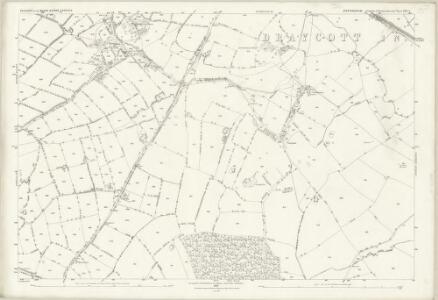 Staffordshire XXV.5 (includes: Draycott In The Moors; Fulford) - 25 Inch Map
