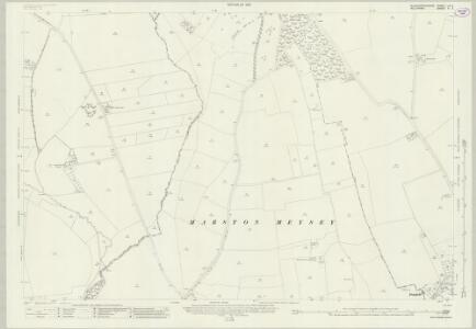 Gloucestershire LX.3 (includes: Down Ampney; Kempsford; Marston Meysey; Meysey Hampton) - 25 Inch Map