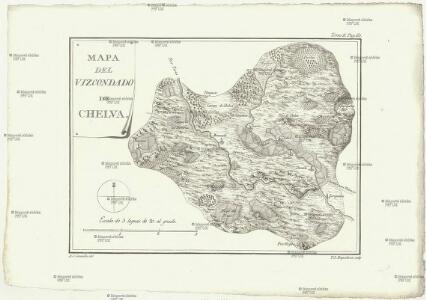 Mapa del vizcondado de Chelva