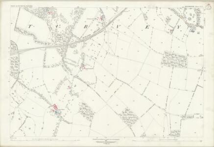 Bedfordshire X.12 (includes: Turvey) - 25 Inch Map