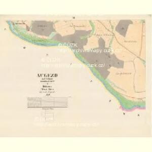 Augezd - c8228-1-004 - Kaiserpflichtexemplar der Landkarten des stabilen Katasters