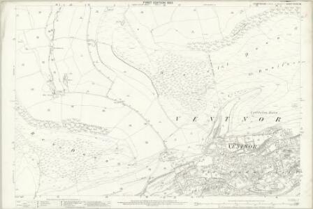 Hampshire and Isle of Wight XCVIII.16 (includes: Godshill; Ventnor) - 25 Inch Map