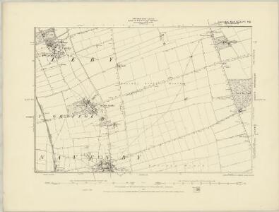 Lincolnshire LXXXVI.NW - OS Six-Inch Map