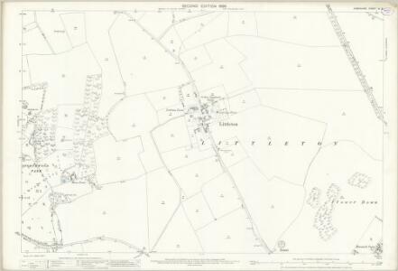 Hampshire and Isle of Wight XL.8 (includes: Crawley; Headbourne Worthy; Littleton; Sparsholt) - 25 Inch Map
