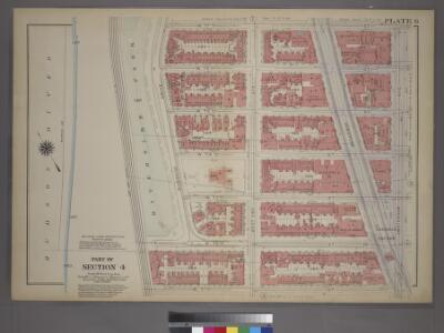 Plate 6, Part of Section 4: [Bounded by W. 77th Street, Amsterdam Avenue, W. 71st Street and (Riverside Park) Riverside Drive.]