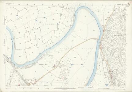 Herefordshire XL.6 (includes: Dinedor; Fownhope; Hampton Bishop; Holme Lacy) - 25 Inch Map