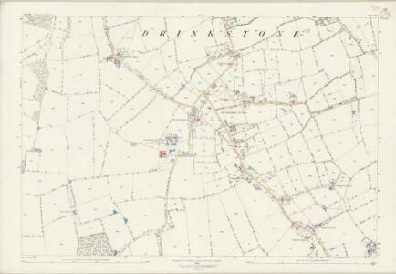 Suffolk LV.3 (includes: Drinkstone; Hessett; Rattlesden) - 25 Inch Map