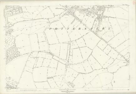 Northamptonshire LXI.5 (includes: Deanshanger; Old Stratford; Potterspury) - 25 Inch Map